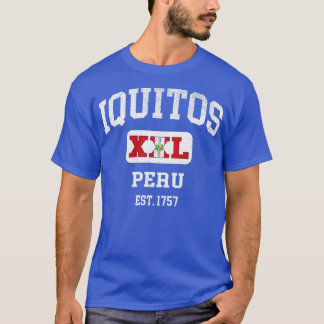 Iquitos Peru XXL Athletic design 1 T Shirt