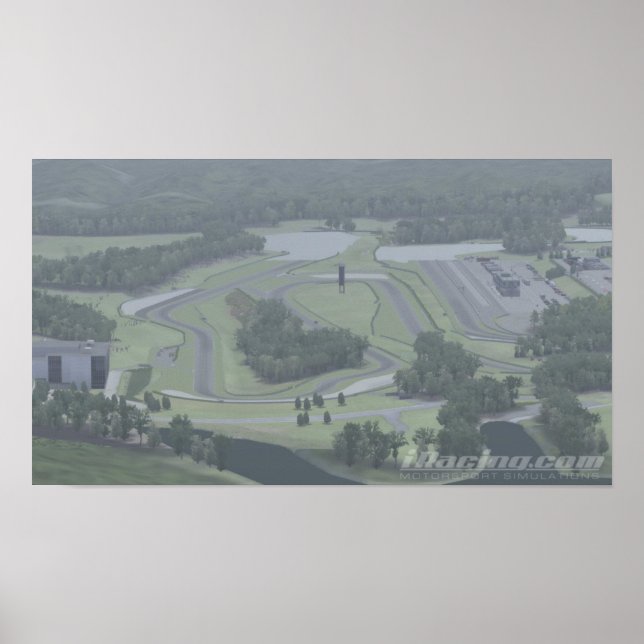 iRacing Barber Motorsport Park Poster (Framsidan)
