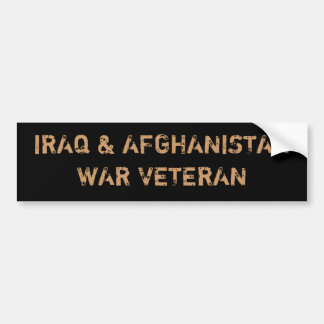 IRAK & AFGHANISTAN KRIGVETERAN BILDEKAL