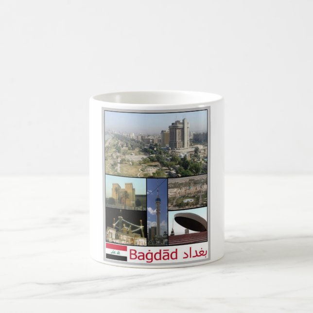 Irak - Bagdad Mosaic - Kaffemugg (Center)