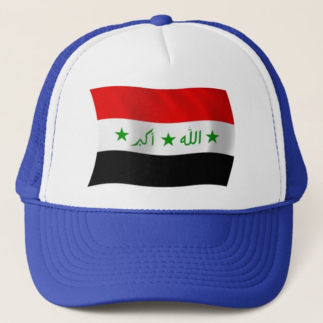 Irak Flagg Hatt Keps (Framsida)