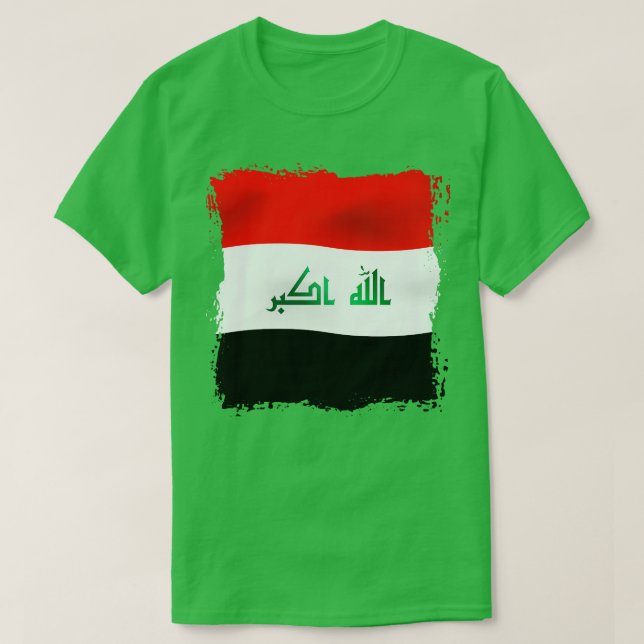 Irak flagga 1 t shirt (Design framsida)