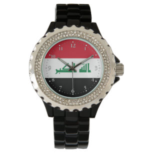 Irak flagga armbandsur
