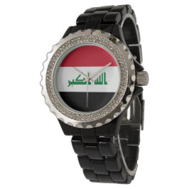 Irak-flagga Armbandsur