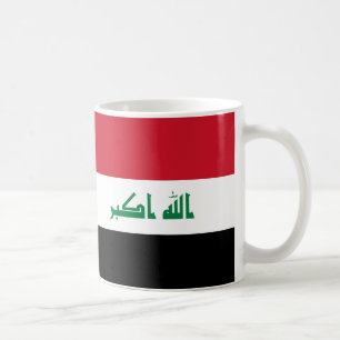 Irak Flagga Ceramic Mugg
