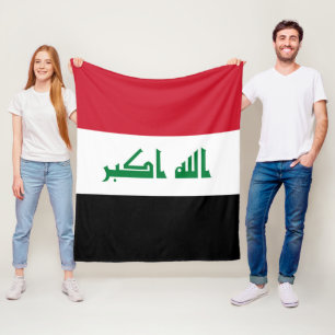 Irak-flagga Fleecefilt