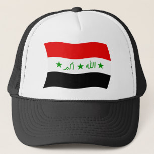Irak Flagga Hatt Truckerkeps