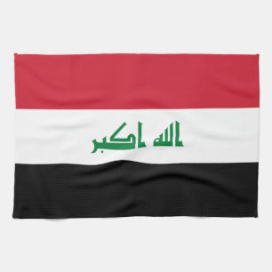 Irak-flagga Kökshandduk
