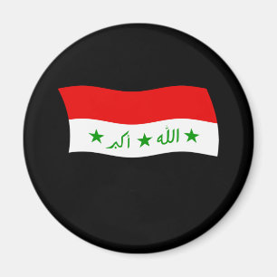 Irak Flagga Magnet
