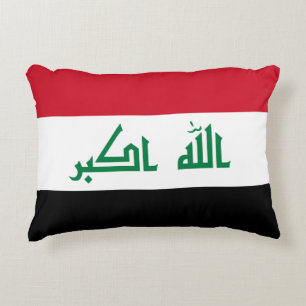Irak flagga prydnadskudde