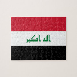 Irak-flagga Pussel