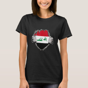 Irak-flagga T Shirt