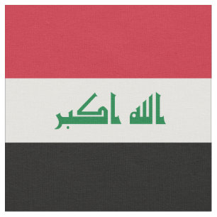 Irak-flagga Tyg