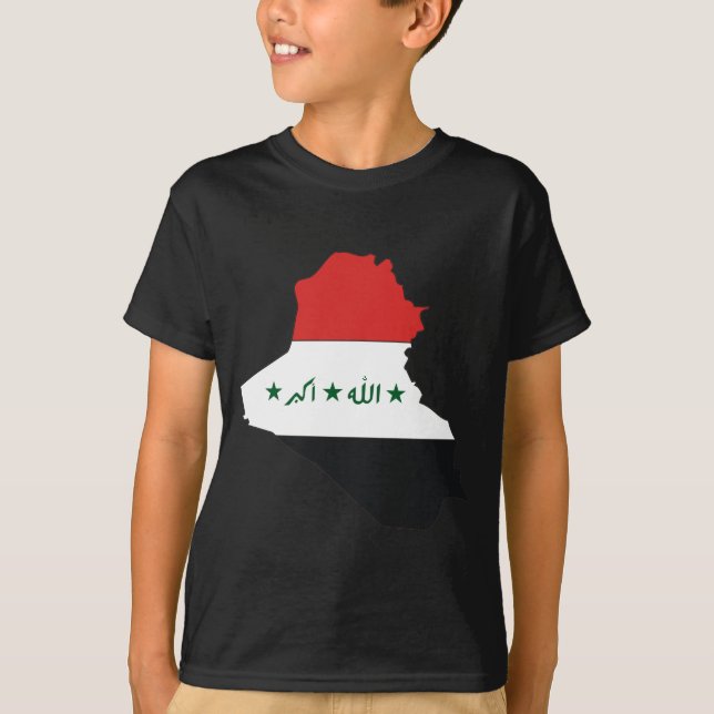 Irak flaggakarta tee (Framsida)