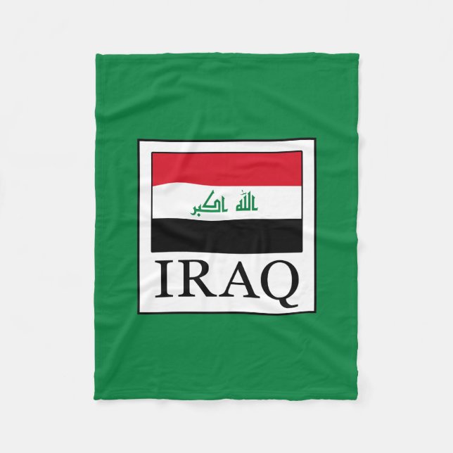 Irak Fleecefilt (Framsidan)
