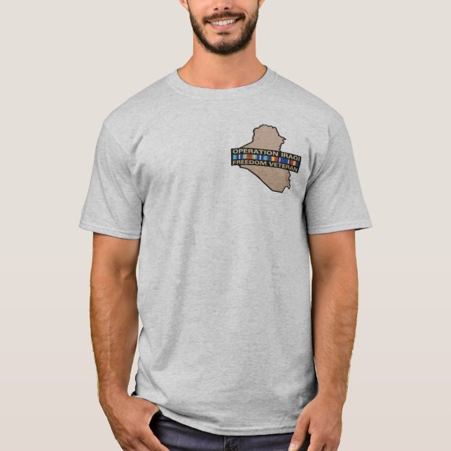 IRAK FRIHETSVETERAN T-SHIRT (Framsida)