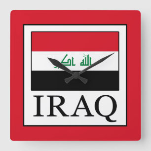 Irak Fyrkantig Klocka