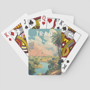 Irak Illustration Resa Konst Vintage Casinokort