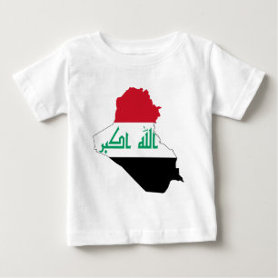 Irak IQ, جمهوريةالعراقکۆماریعێراقflagga, Baghd T Shirt