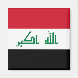Irak (irakiska Flagga) Magnet