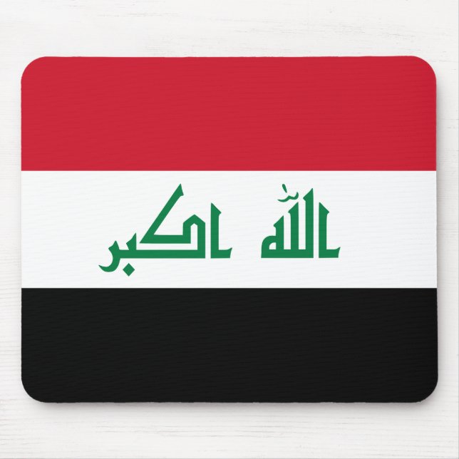 Irak (irakiska Flagga) Musmatta (Framsidan)