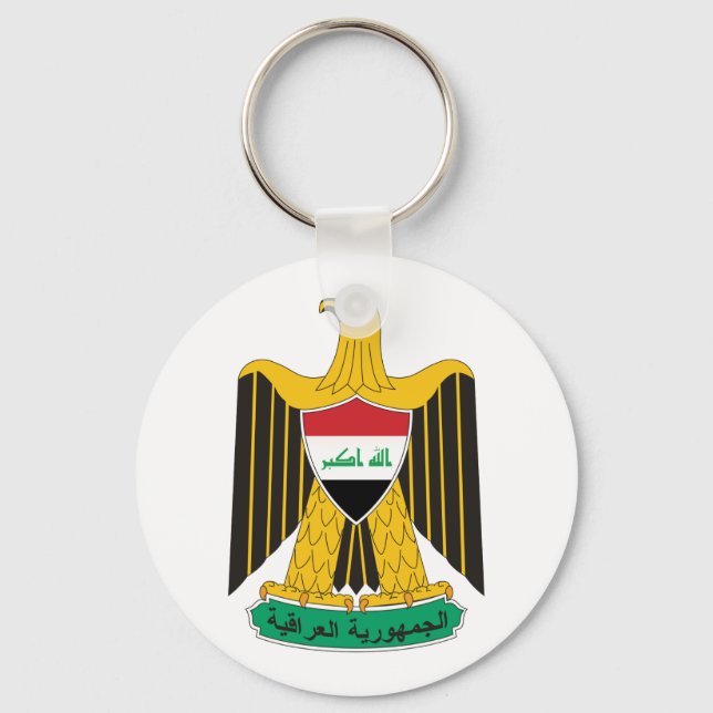 Irak Jackande av Arm Keychain Nyckelring (Framsida)