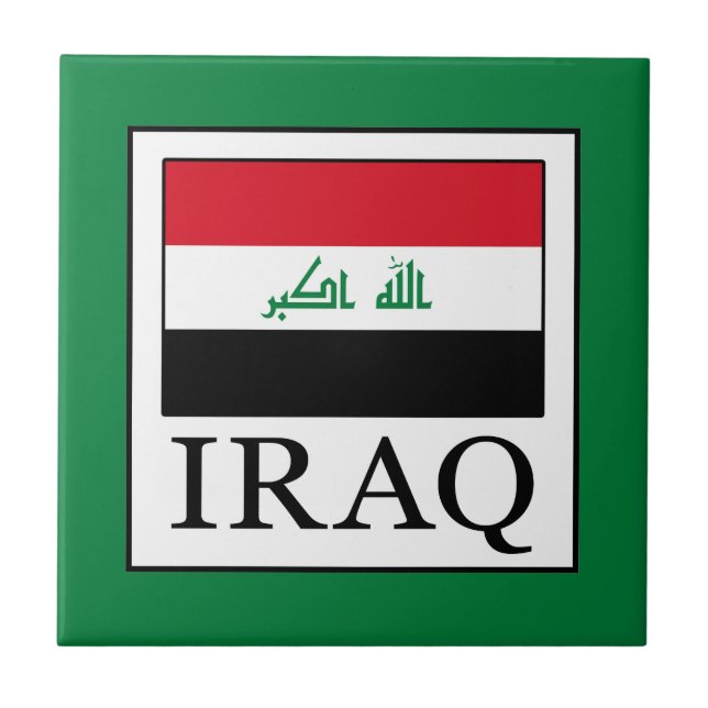 Irak Kakelplatta (Framsidan)