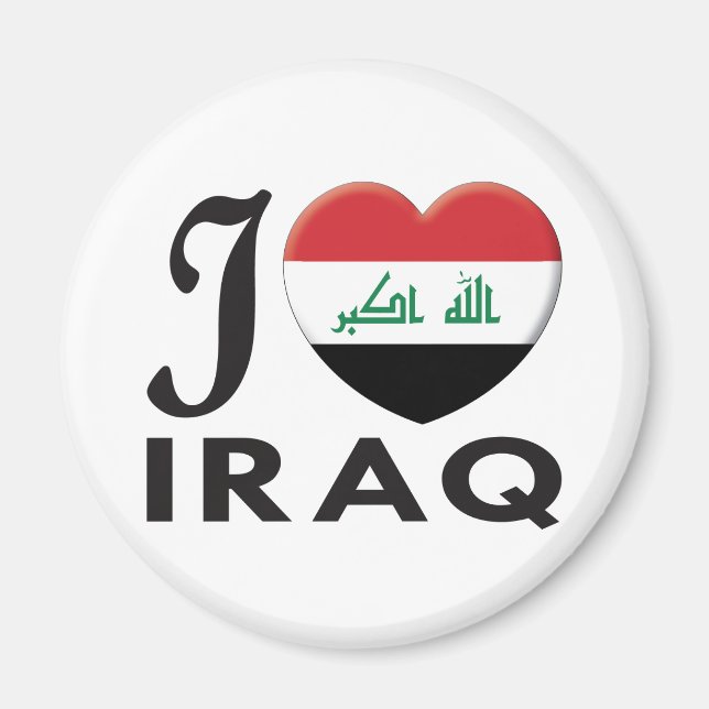 Irak Kärlek Magnet (Framsidan)