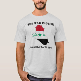 IRAK: Krig är över T-shirt