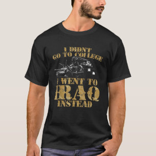 Irak Krig Veteran Shirt T