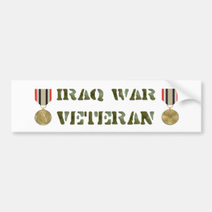 Irak krigVet Bildekal
