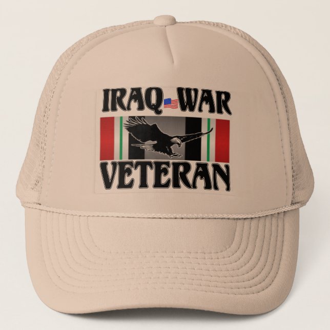 IRAK KRIGVETERAN TRUCKERKEPS (Framsida)