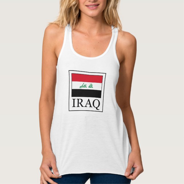 Irak Linne Med Racerback (Framsida)