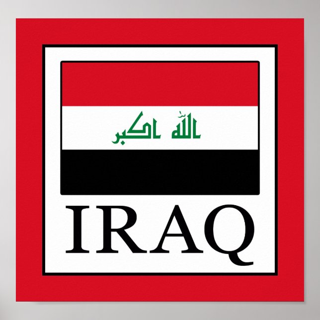 Irak Poster (Framsidan)