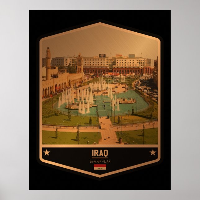 Irak Poster (Framsidan)