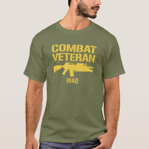 IRAK stridveteran T Shirt