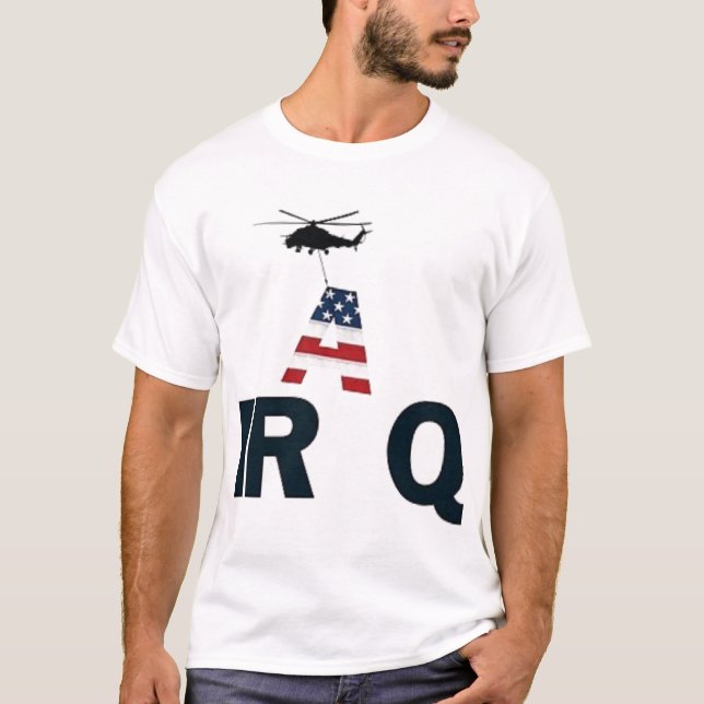 Irak upptog tee shirt (Framsida)