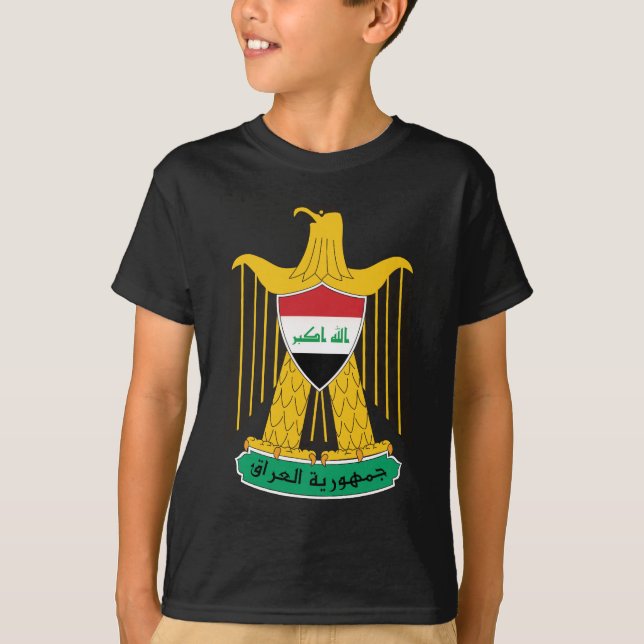 Irak vapensköld t-shirt (Framsida)