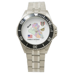 IRAK VETERANS/1 KAMPANJ STAR ARMBANDSUR
