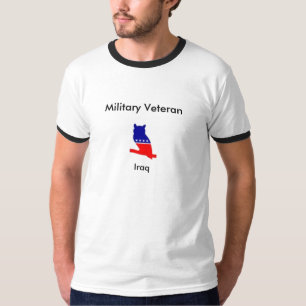 Irak veteranskjorta t-shirt