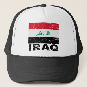 Irak vintageflagga keps