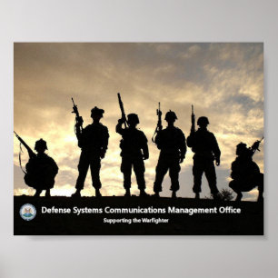 Irakband för bröder DSCMO-utskrift Poster