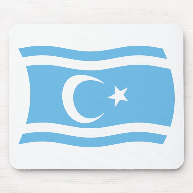Irakisk turkmen flagga musmattor (Framsidan)