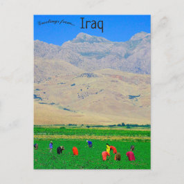 Irakiska kurdiska bybor i Irak Vykort