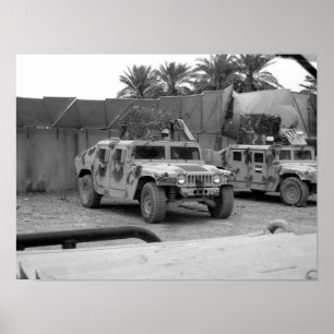 Iraks armé Humvee (M-1151) Poster