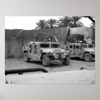 Iraks armé Humvee (M-1151) Poster