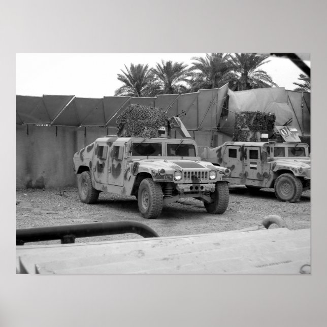 Iraks armé Humvee (M-1151) Poster (Framsidan)