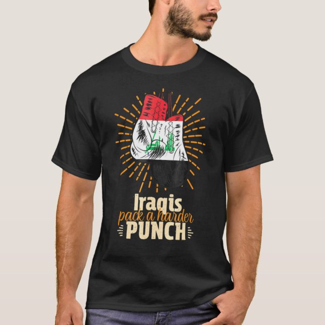 Iraks brottning Boxing T Shirt (Framsida)