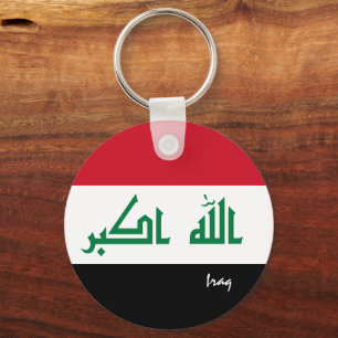 Iraks Flagga och Iraks helgdag, patrioter/idrott Nyckelring