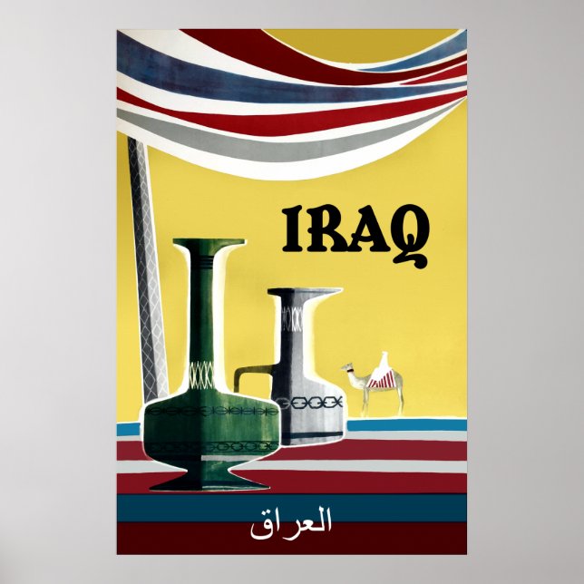 Iraks reseaffisch poster (Framsidan)